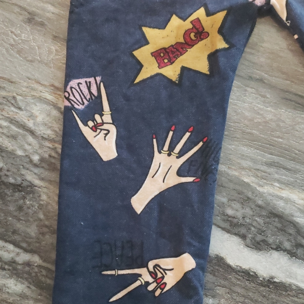 Zara Girls Collection leggings size 11/12 - Picture 2 of 3